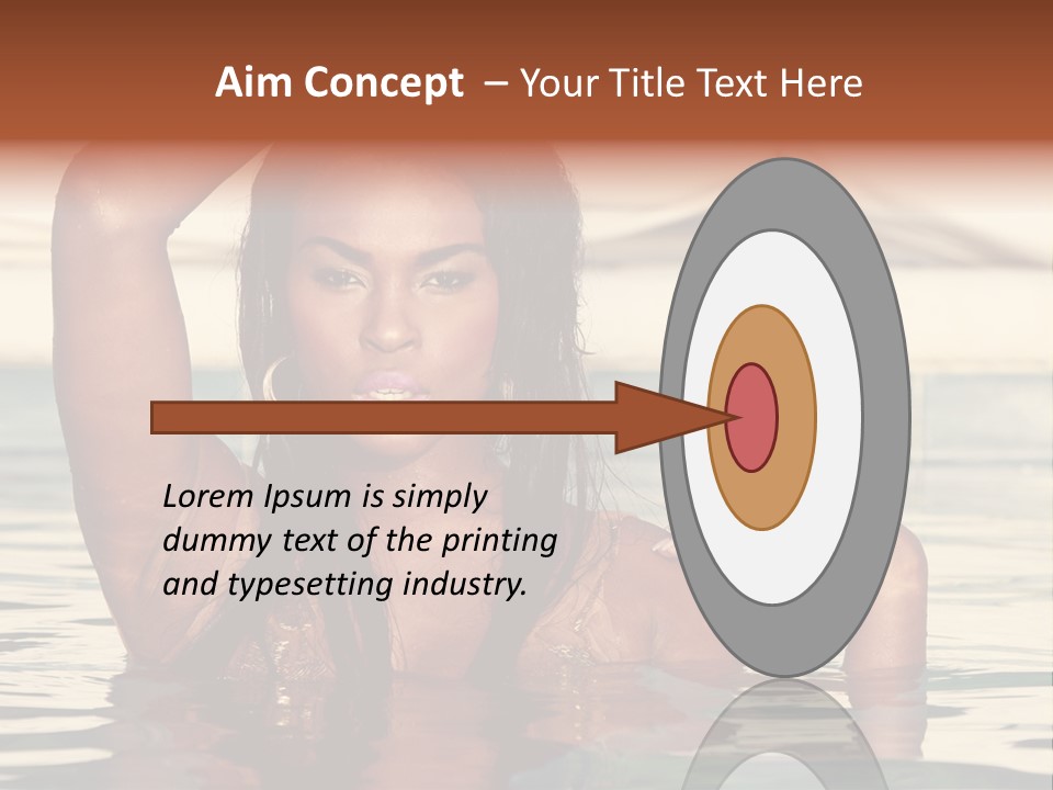 Beautiful Moody Sensual PowerPoint Template