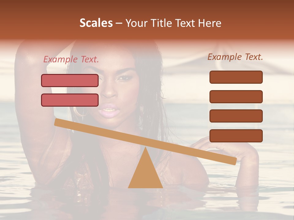 Beautiful Moody Sensual PowerPoint Template