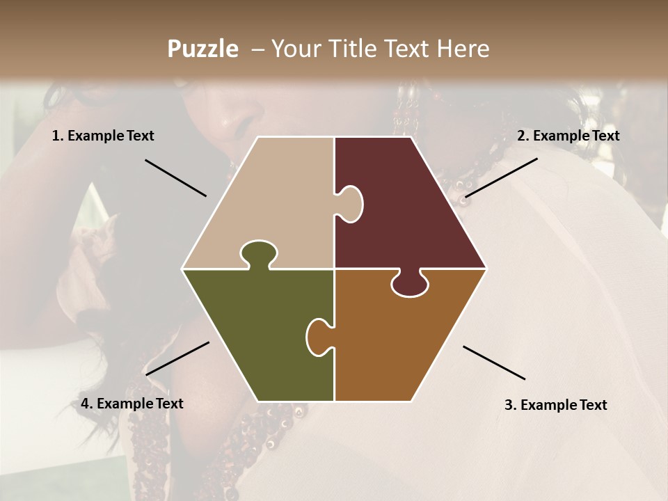 Hair Floor Tropical PowerPoint Template