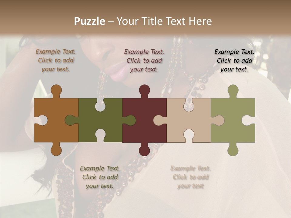 Hair Floor Tropical PowerPoint Template