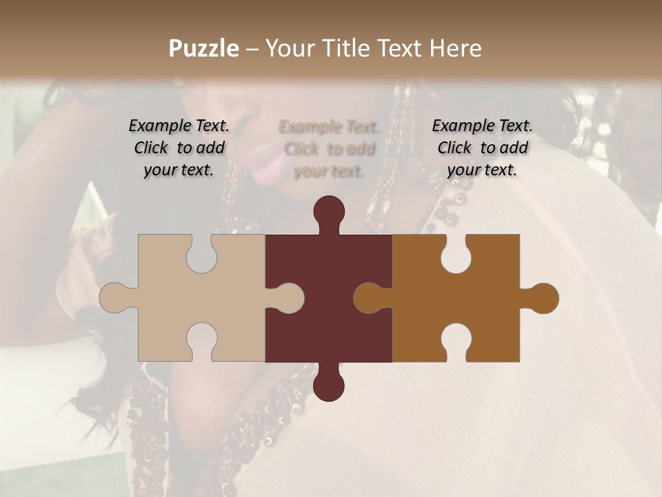 Hair Floor Tropical PowerPoint Template