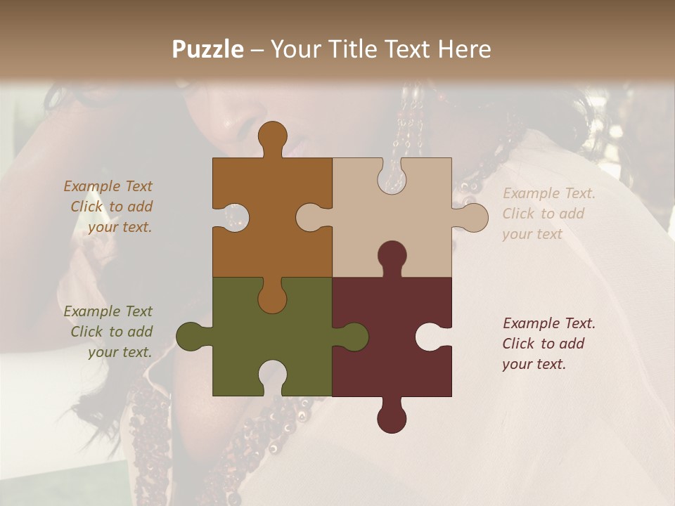 Hair Floor Tropical PowerPoint Template