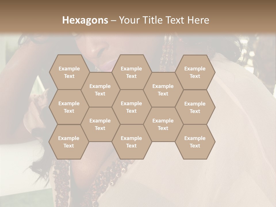 Hair Floor Tropical PowerPoint Template