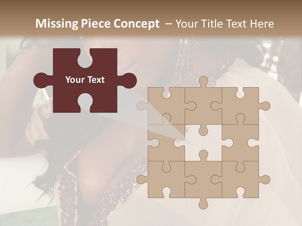 Hair Floor Tropical PowerPoint Template