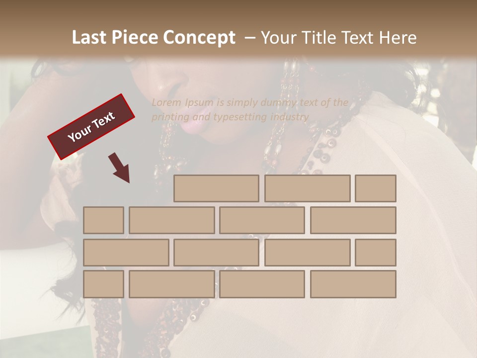 Hair Floor Tropical PowerPoint Template