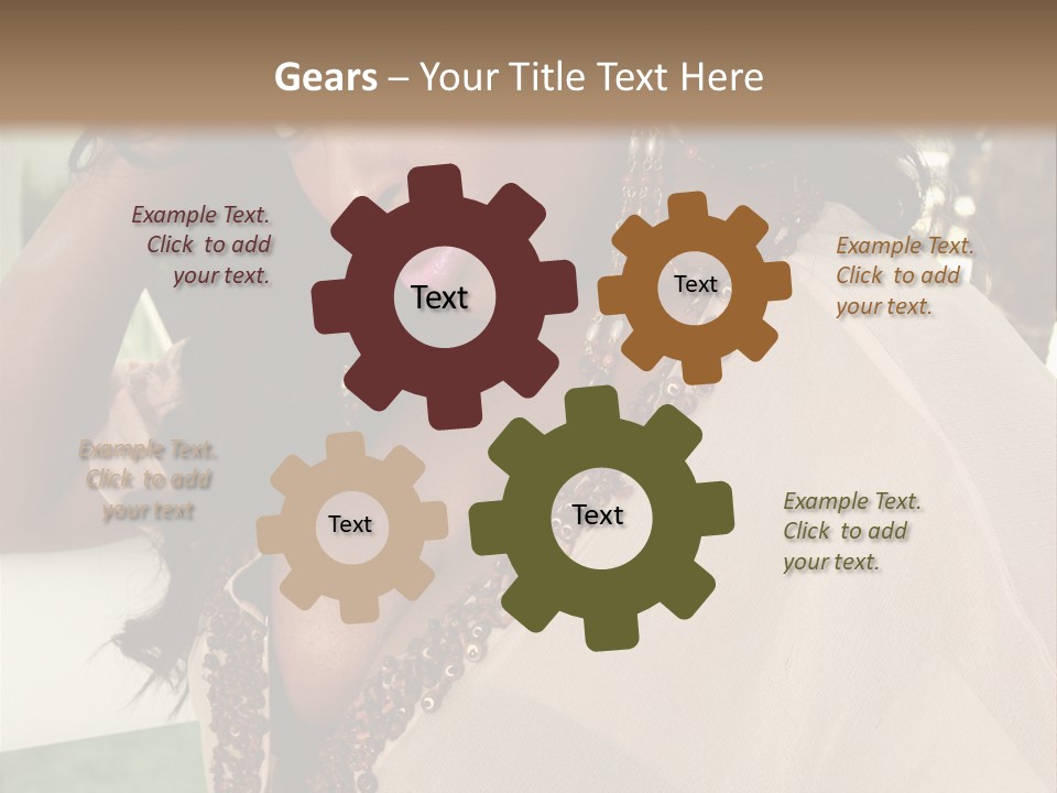 Hair Floor Tropical PowerPoint Template