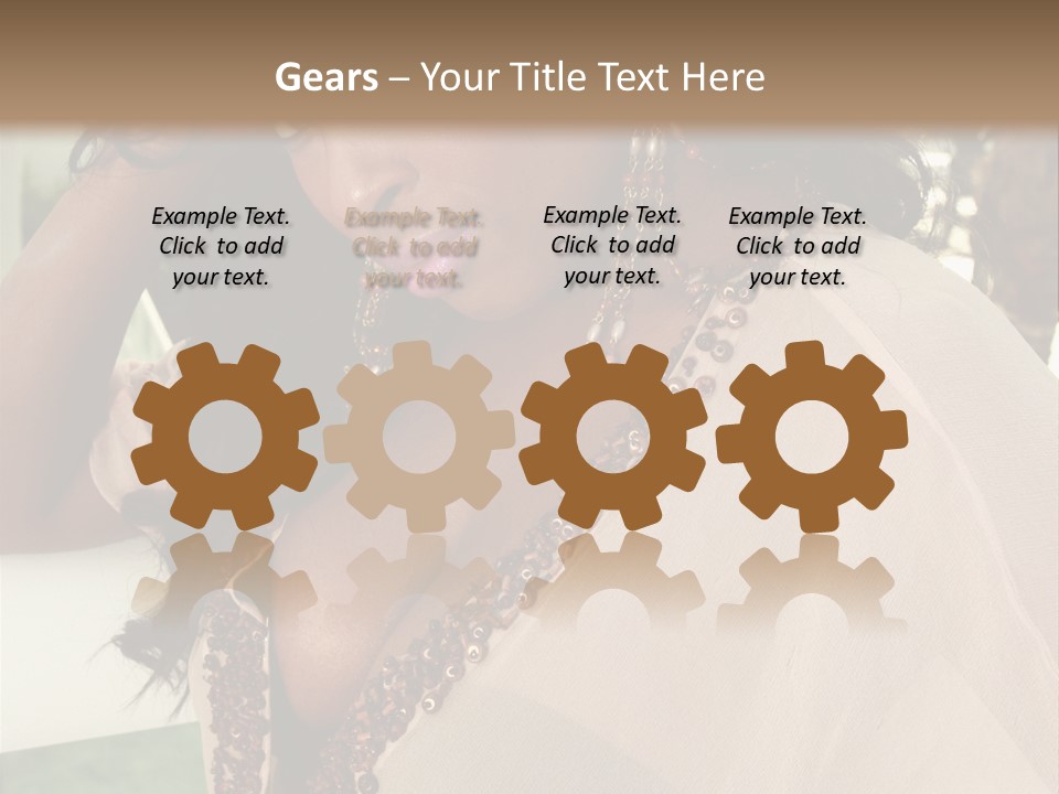 Hair Floor Tropical PowerPoint Template