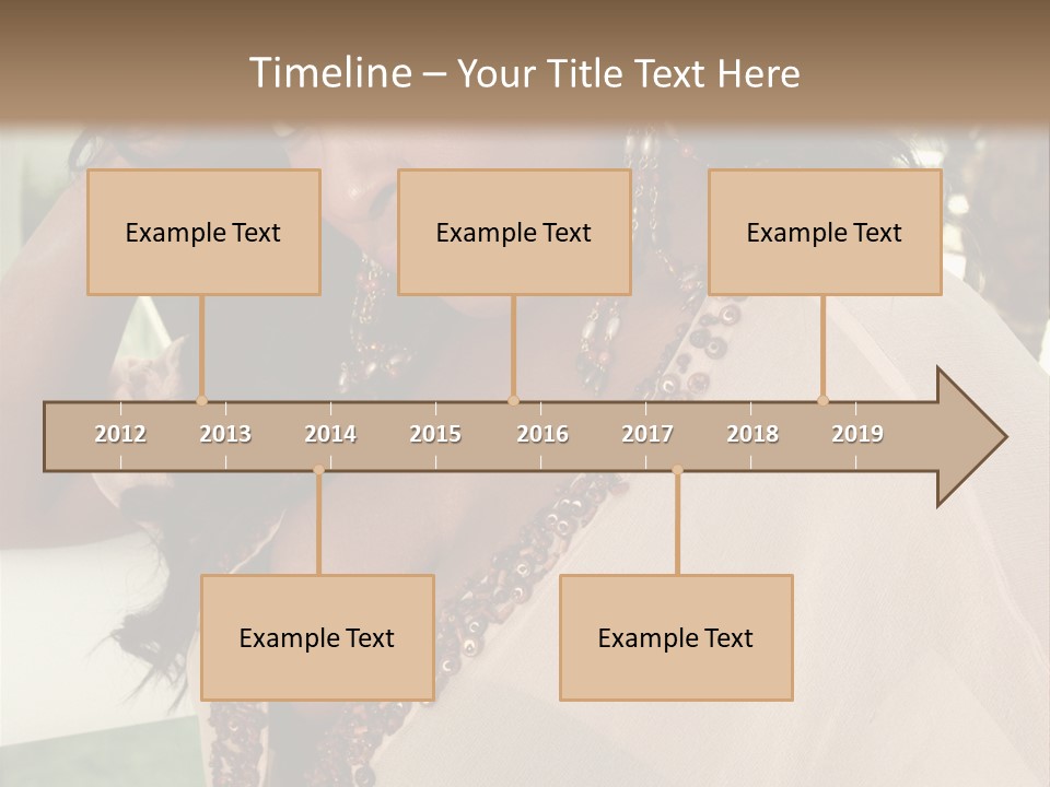 Hair Floor Tropical PowerPoint Template
