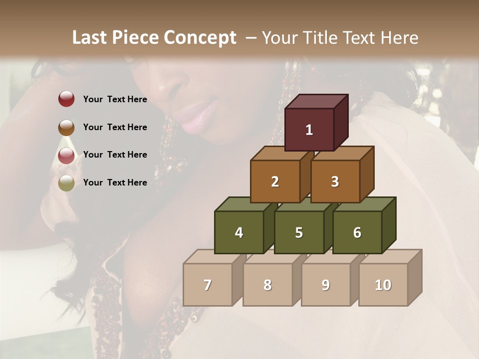 Hair Floor Tropical PowerPoint Template