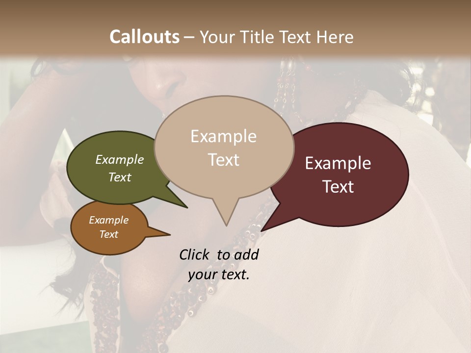 Hair Floor Tropical PowerPoint Template