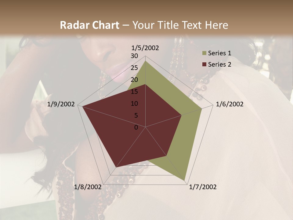 Hair Floor Tropical PowerPoint Template