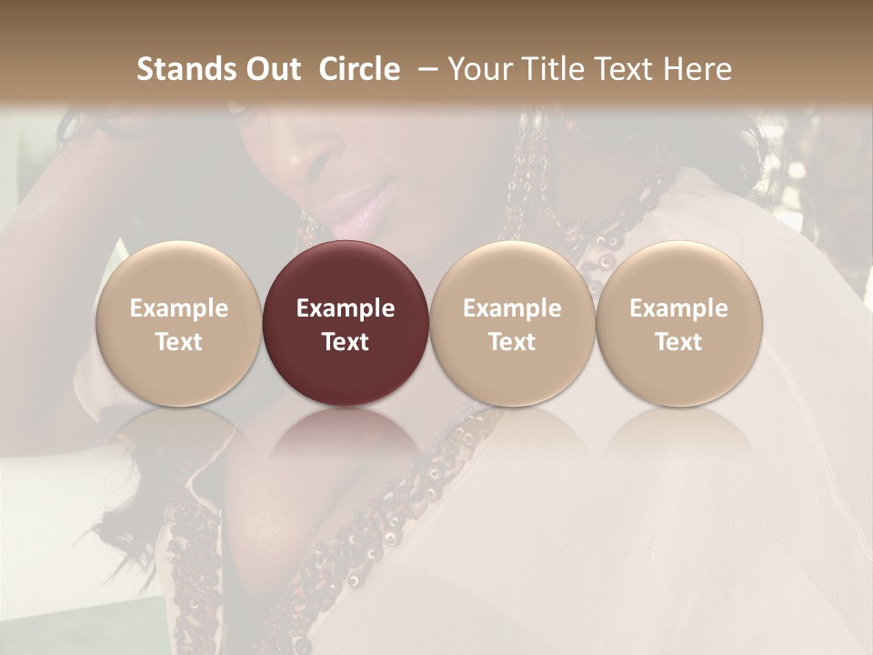 Hair Floor Tropical PowerPoint Template