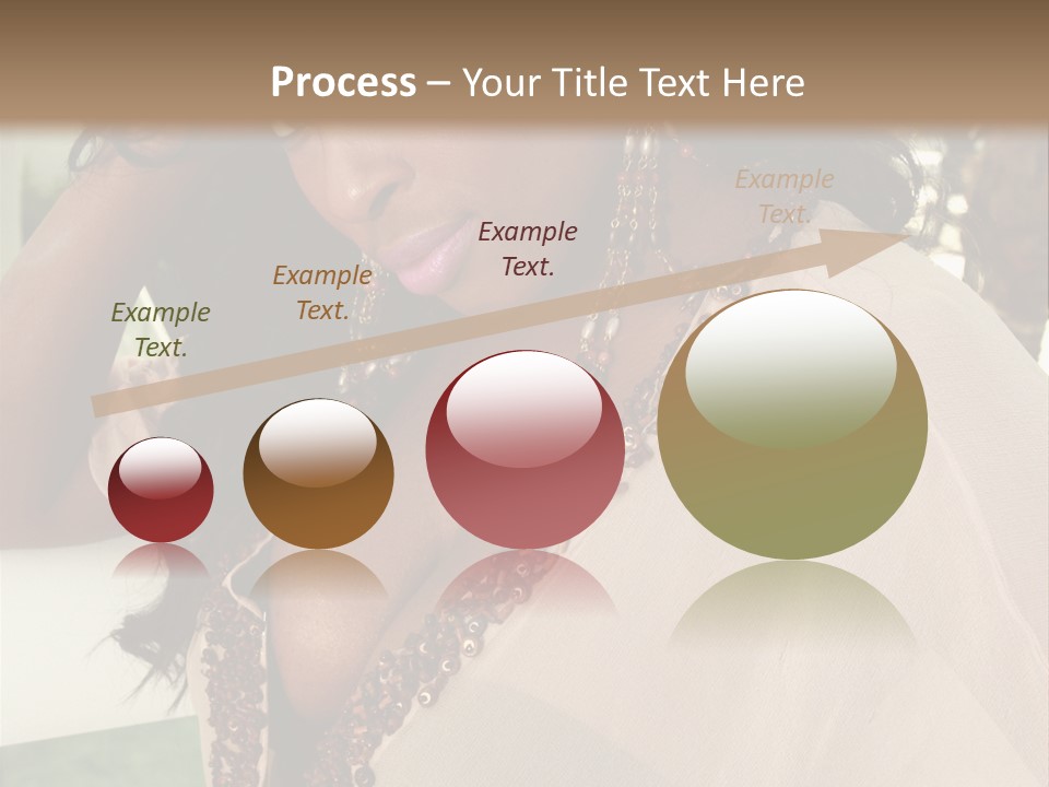 Hair Floor Tropical PowerPoint Template