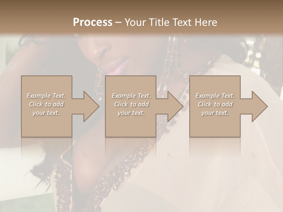 Hair Floor Tropical PowerPoint Template