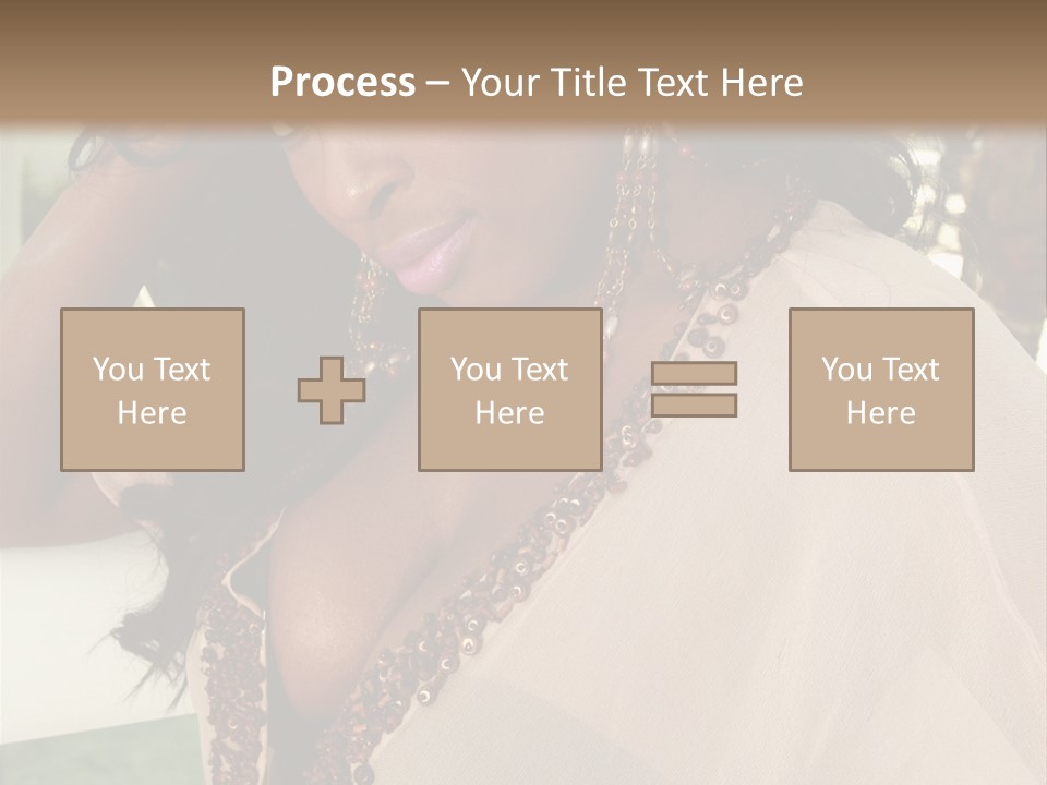 Hair Floor Tropical PowerPoint Template