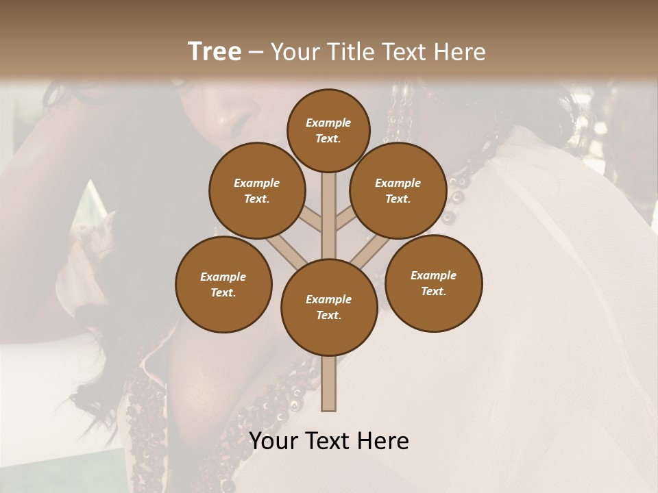 Hair Floor Tropical PowerPoint Template