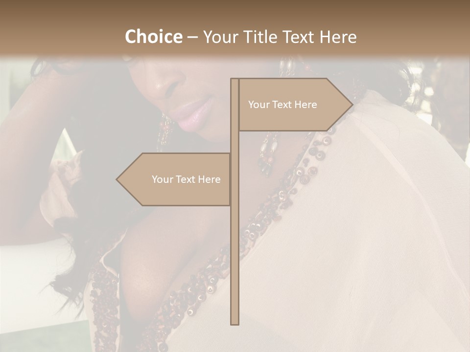 Hair Floor Tropical PowerPoint Template