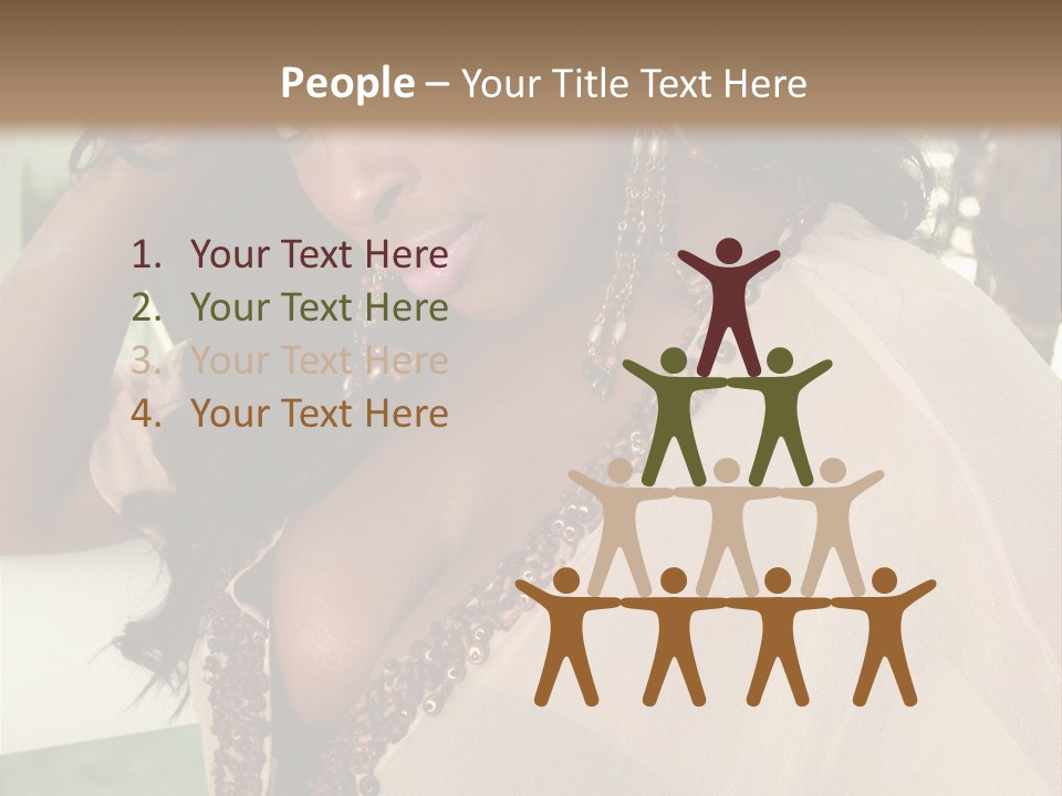 Hair Floor Tropical PowerPoint Template