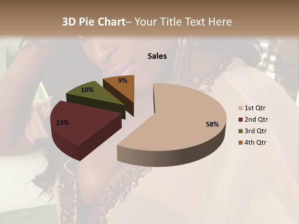 Hair Floor Tropical PowerPoint Template
