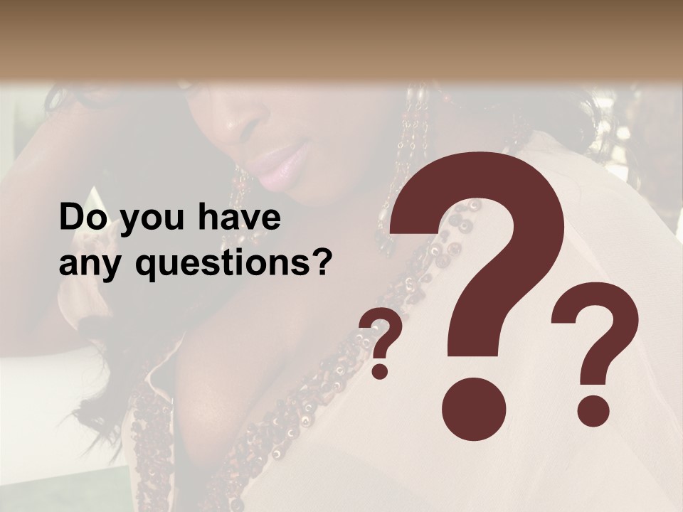 Hair Floor Tropical PowerPoint Template