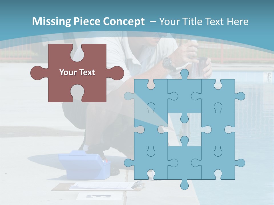 Chemicals Shock Man PowerPoint Template