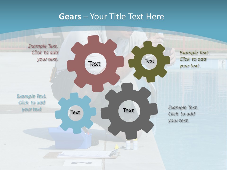 Chemicals Shock Man PowerPoint Template