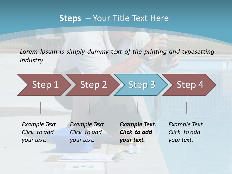 Chemicals Shock Man PowerPoint Template
