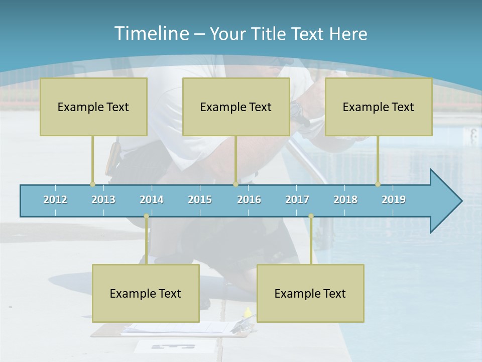 Chemicals Shock Man PowerPoint Template