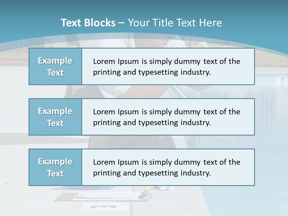 Chemicals Shock Man PowerPoint Template