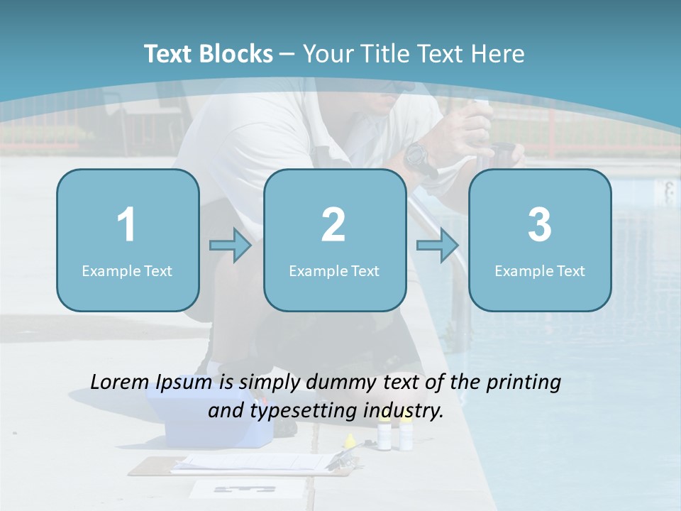 Chemicals Shock Man PowerPoint Template