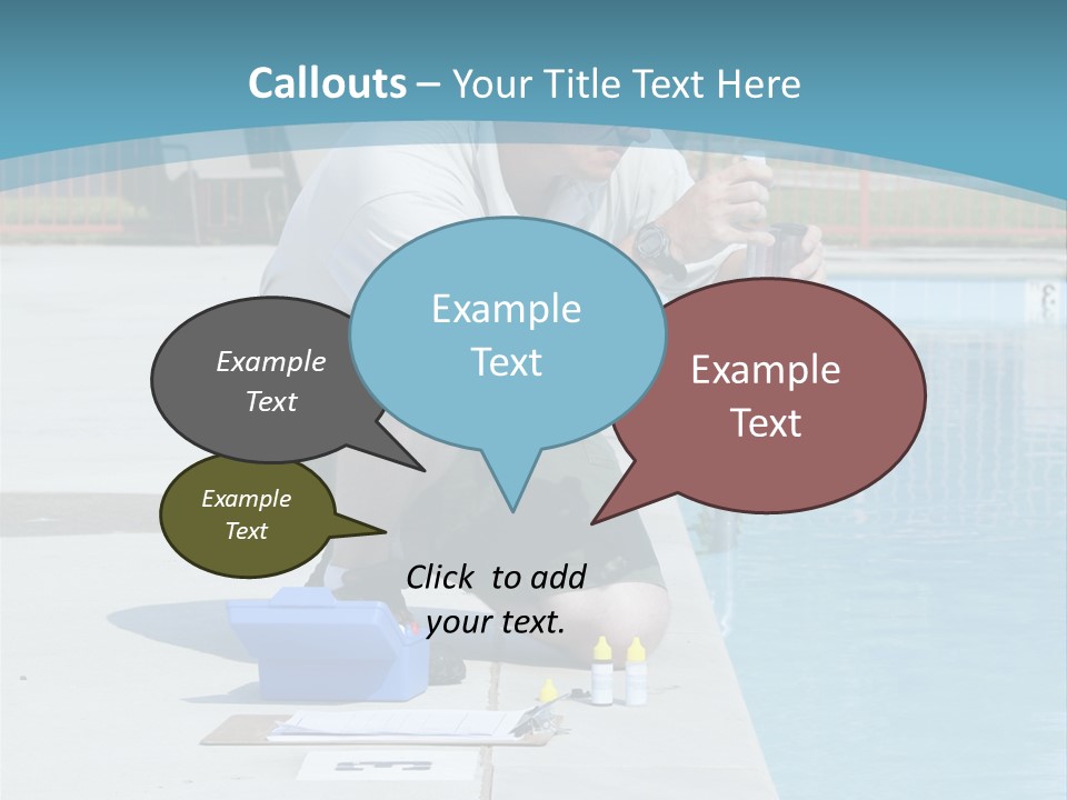 Chemicals Shock Man PowerPoint Template