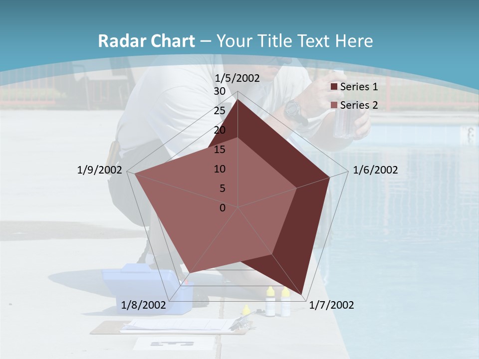 Chemicals Shock Man PowerPoint Template