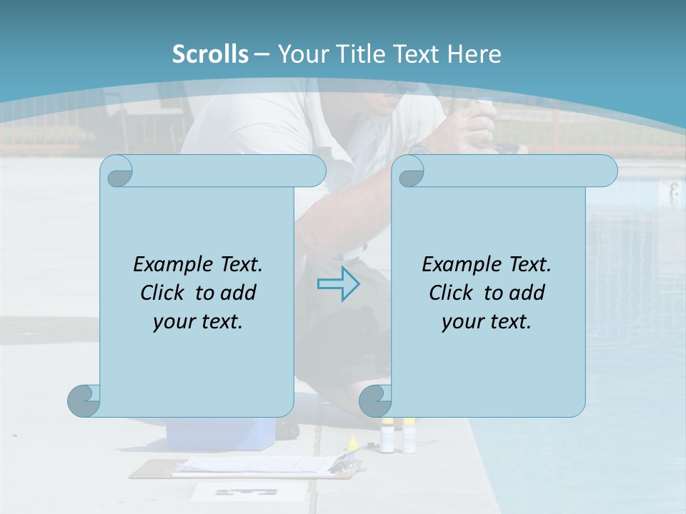 Chemicals Shock Man PowerPoint Template