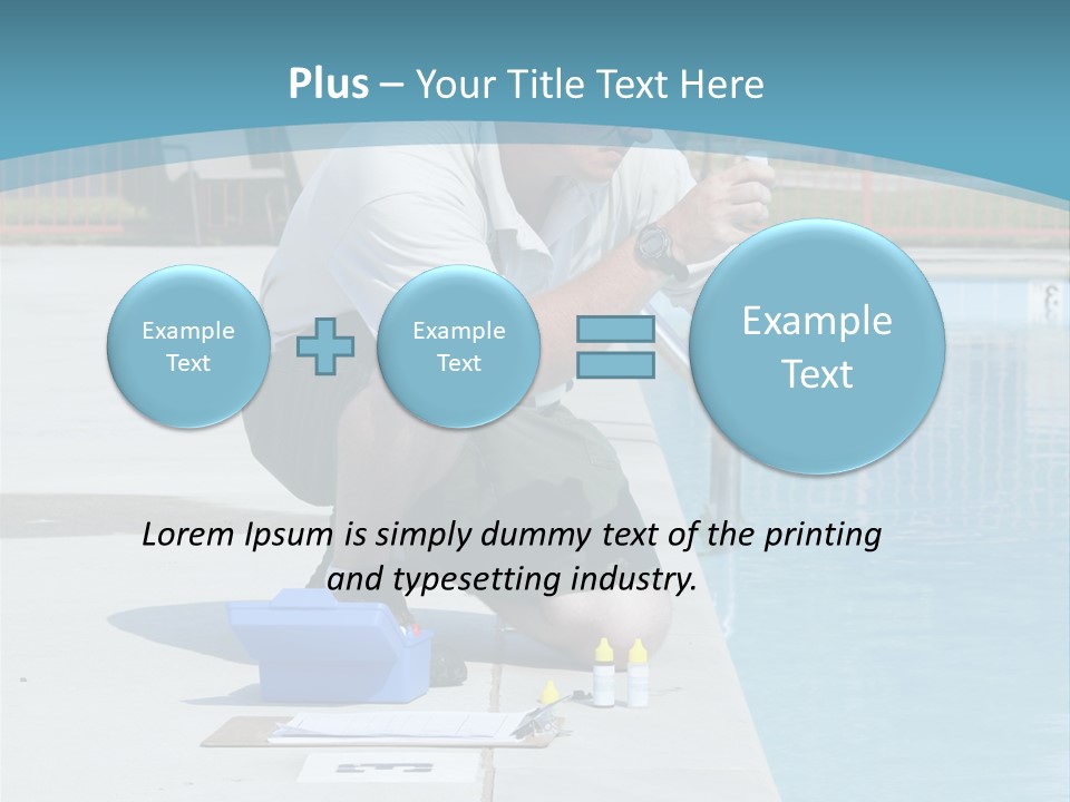 Chemicals Shock Man PowerPoint Template