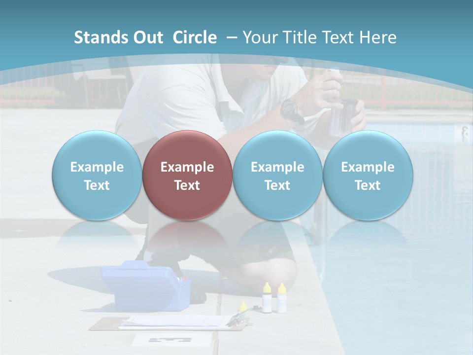 Chemicals Shock Man PowerPoint Template
