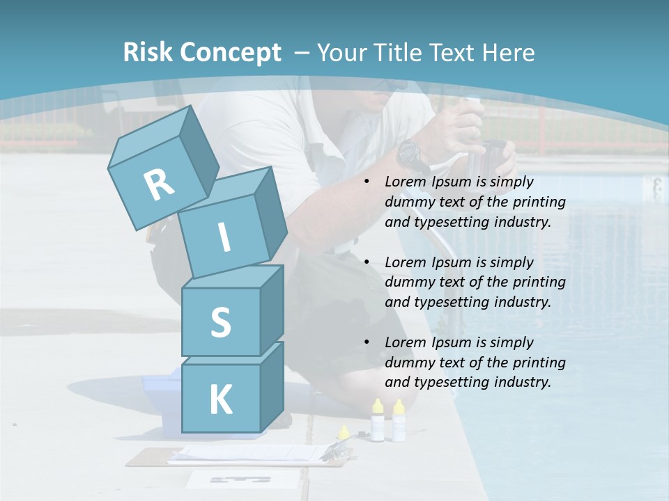Chemicals Shock Man PowerPoint Template