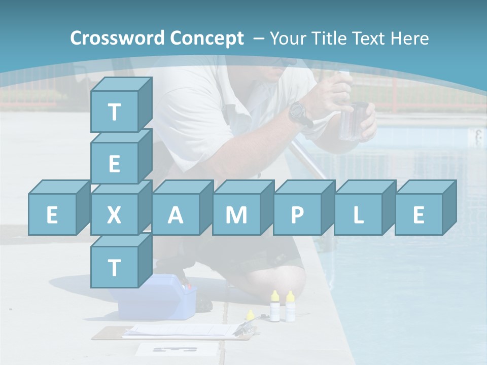 Chemicals Shock Man PowerPoint Template