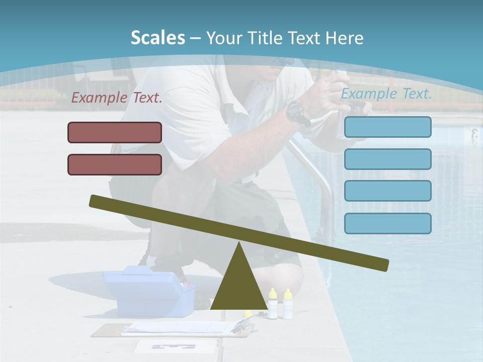 Chemicals Shock Man PowerPoint Template
