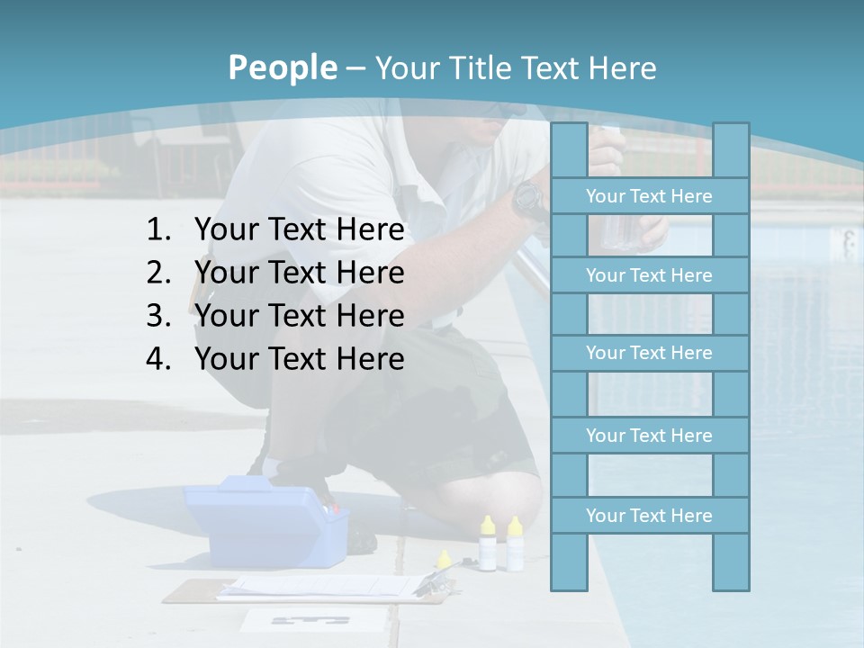 Chemicals Shock Man PowerPoint Template