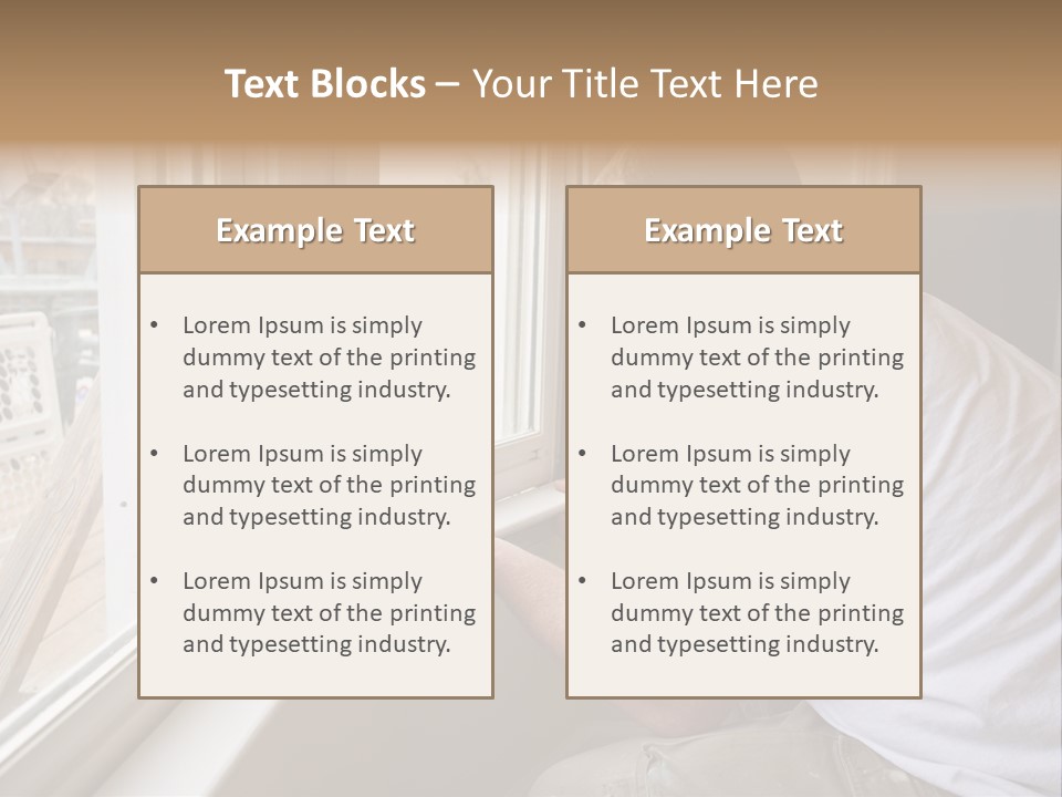 Measure Fit Remodel PowerPoint Template