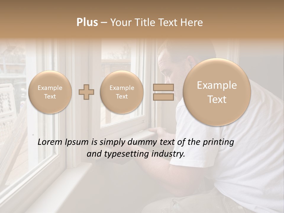 Measure Fit Remodel PowerPoint Template