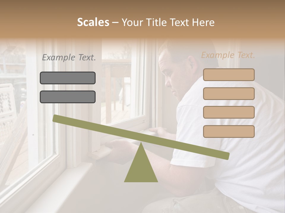 Measure Fit Remodel PowerPoint Template