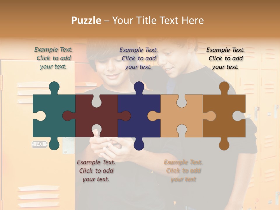 Learning Socializing People PowerPoint Template