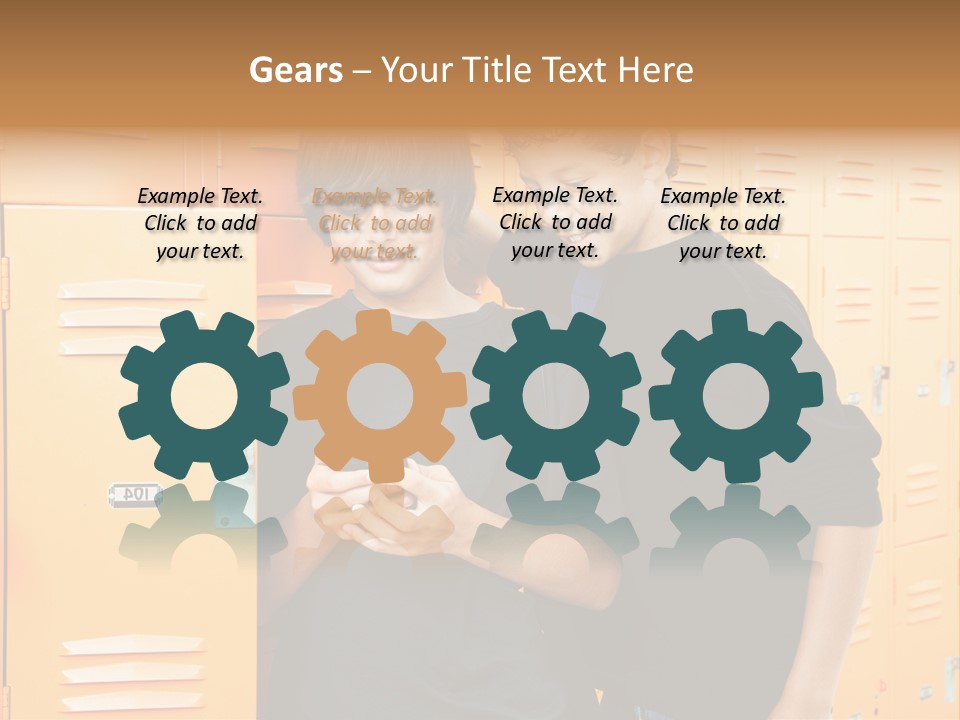 Learning Socializing People PowerPoint Template