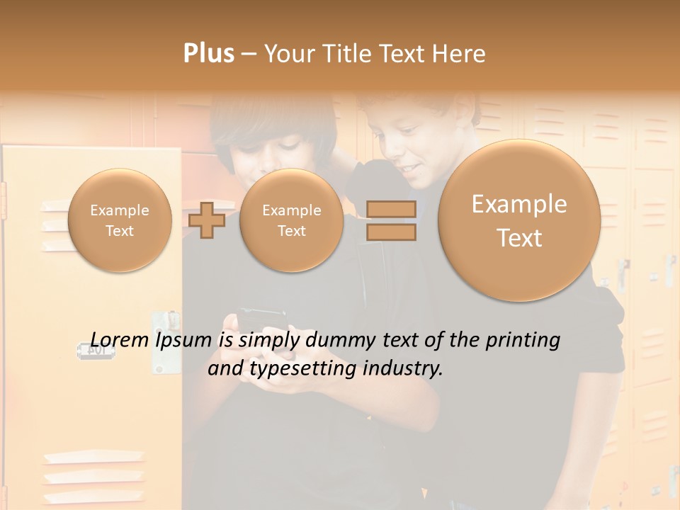 Learning Socializing People PowerPoint Template