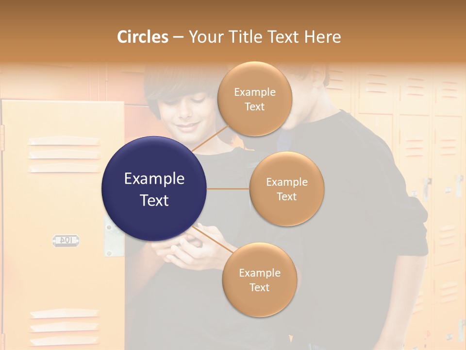 Learning Socializing People PowerPoint Template