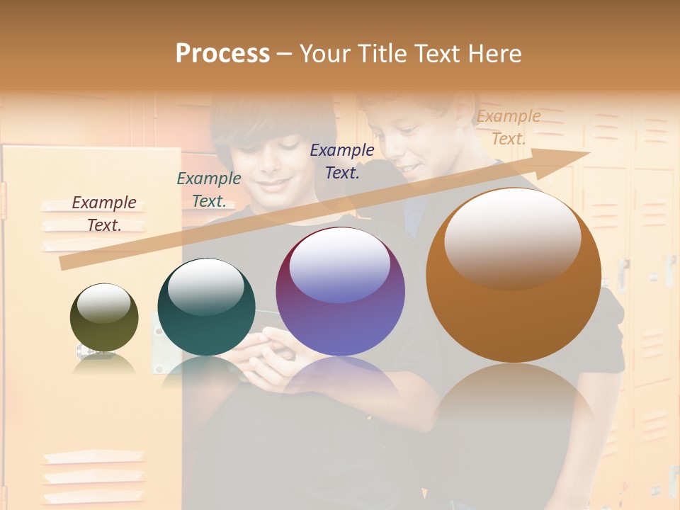 Learning Socializing People PowerPoint Template
