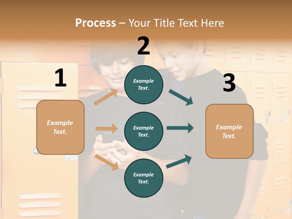 Learning Socializing People PowerPoint Template