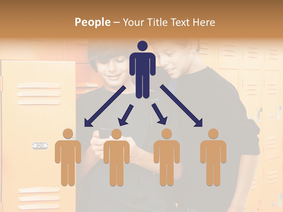 Learning Socializing People PowerPoint Template