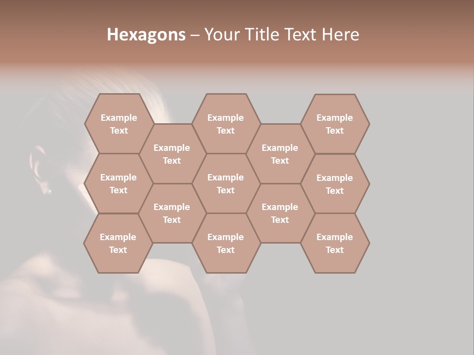 Eyes Haloween Person PowerPoint Template